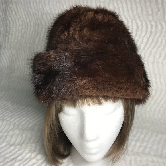 Vintage Mink Fur Hat main image 5